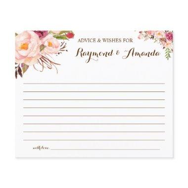 Advice and Wishes for Couple  Flyer
