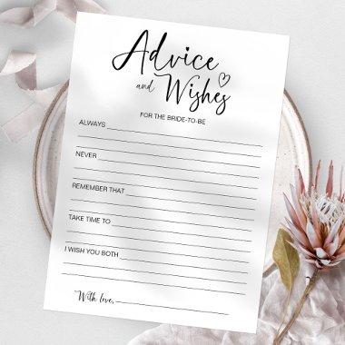 Advice and Wishes For The Bride-to-be