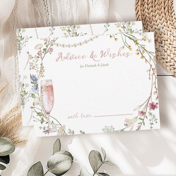Advice and Wishes Pearls and Prosecco Bridal Enclosure