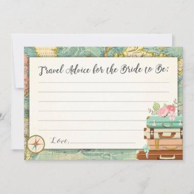 Advice card Bride Bridal shower Game Miss to Mrs