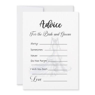 Advice For The Bride and Groom Wedding Dress