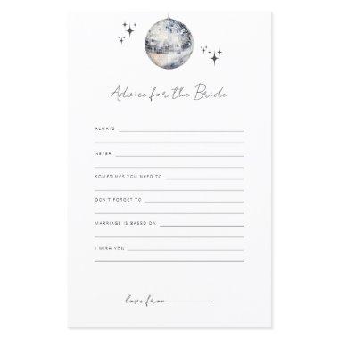 Advice For The Bride Disco Ball  Game