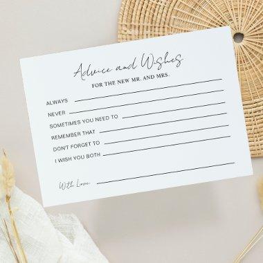 Advice For The Bride Groom New Mr Mrs Wedding Enclosure