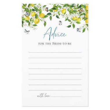 Advice for the Bride | Summer Lemon