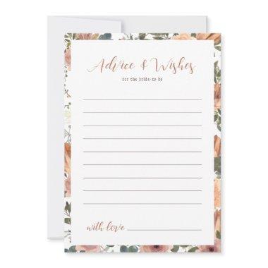 Advice & Wishes Blush Floral Fall