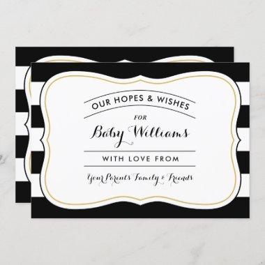 Advice & Wishes for Invitations Baby or Bridal Shower