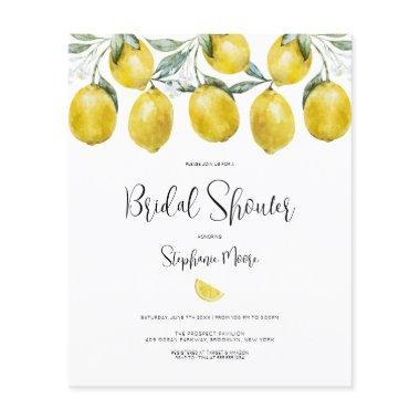 Affordable Lemon Bridal Shower