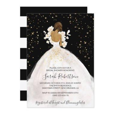 African American Bride, Wedding Dress, Bridal