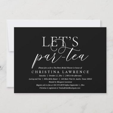 Afternoon Tea Party, Bride to be, Bridal Shower Invitations