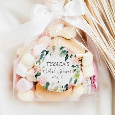 Airy Blush  Favor Stickers