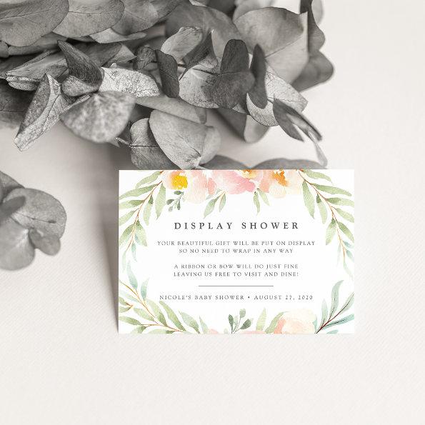 Airy Floral Display Shower Invitations