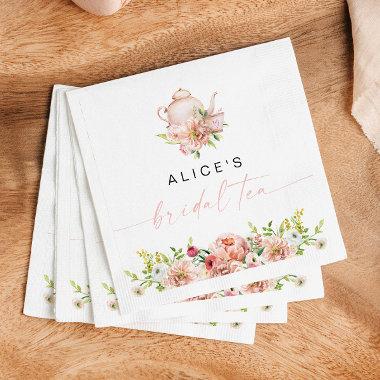 ALICE Blush Floral Bridal Tea Party Brunch Shower Napkins