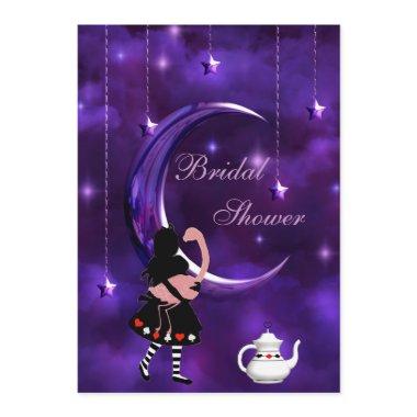 Alice & Flamingo Purple Moon
