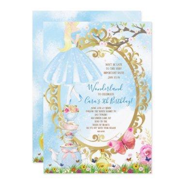 Alice in Wonderland Birthday Party