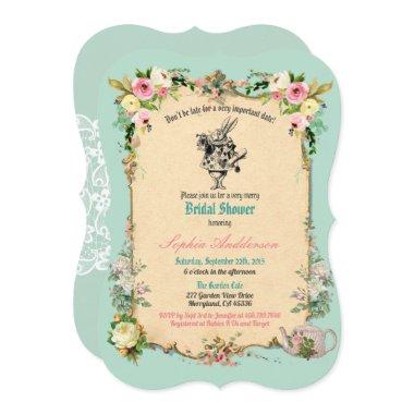 Alice in Wonderland  teal
