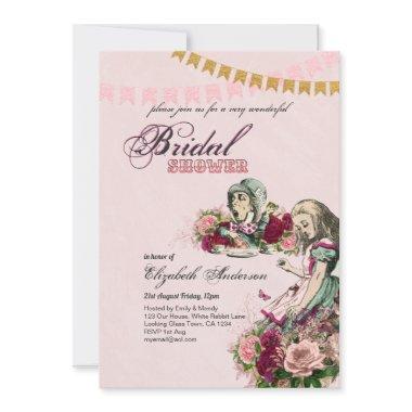 Alice in Wonderland  Tea Party Invite