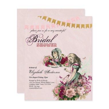 Alice in Wonderland  Tea Party Invite
