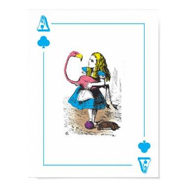 Alice in Wonderland - Large Playing Invitations Poster