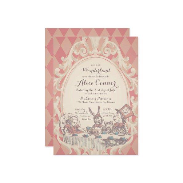 Alice in Wonderland Shower  | Pink