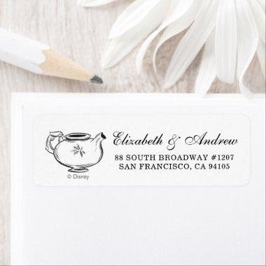 Alice in Wonderland Wedding Label
