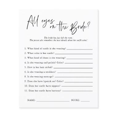 All Eyes on the Bride |  Game