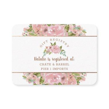 Alluring Rose Vintage  Gift Registry Enclosure