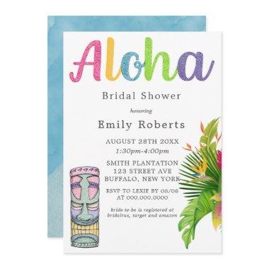 Aloha Hawaii Theme Bridal Shower