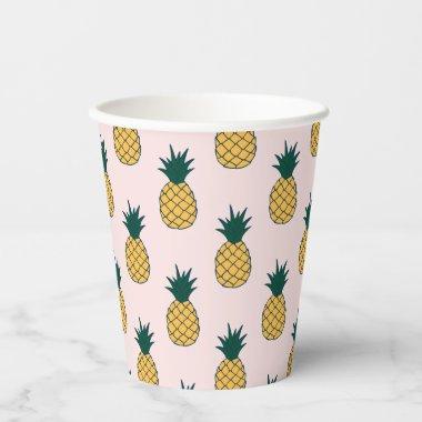 Aloha Pineapple Paper Cups