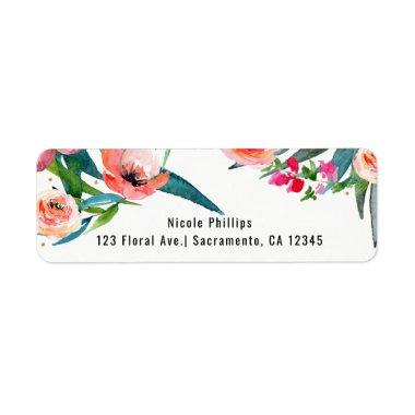 Aloha Tropical Summer Floral Bridal Shower Chic Label