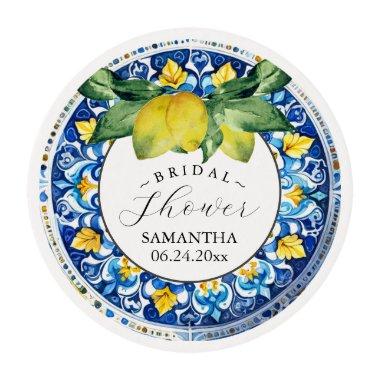 Amalfi Coast  Edible Frosting Rounds