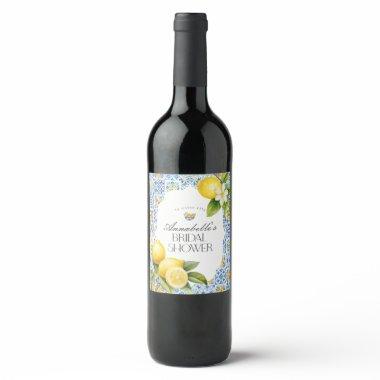 Amalfi Coast Italian  Barware Wine Label