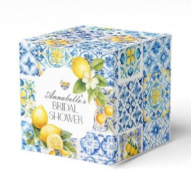 Amalfi Coast Italian Bridal Shower Dessert Favors Favor Boxes