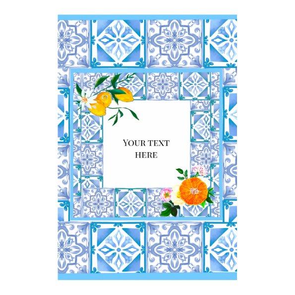 Amalfi style,lemon,summer poster