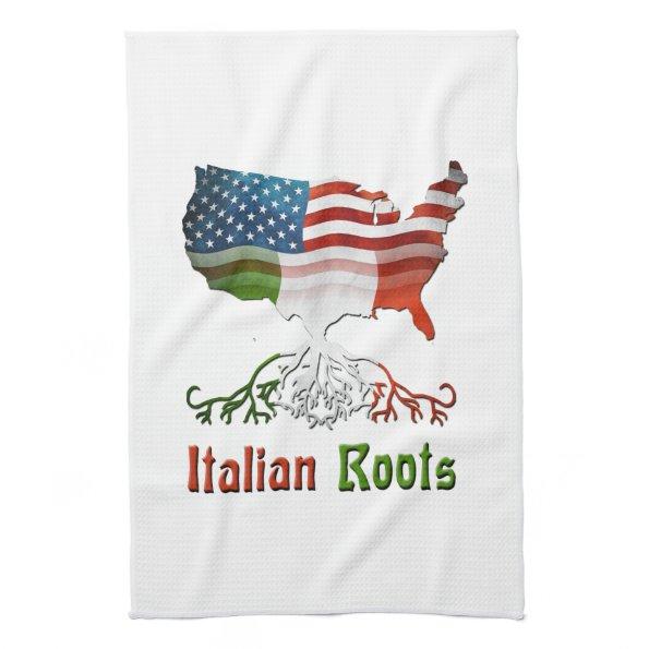 American Italian Roots Kitchen Towels