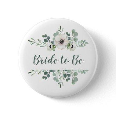 Anemone and Eucalyptus Bridal Party Pins