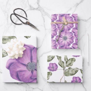 Anemone Wrapping Paper Sheets