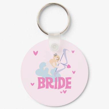 Angel Bride T-shirts and Gifts Keychain