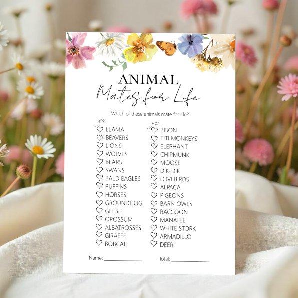 Animal Mates for Life |  Game