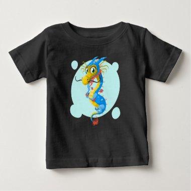 Anime Fun Dragon Character Luck Baby T-Shirt