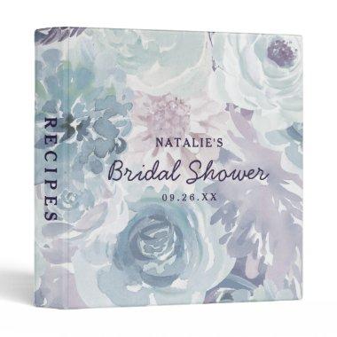 Annabelle Vintage Floral  Recipe  3 Ring Binder