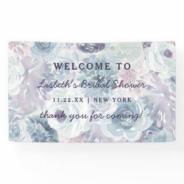 Annabelle Vintage Floral Bridal Shower Welcome Banner