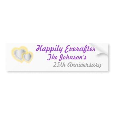 Anniversary Bumper Sticker... - Customized Bumper Sticker