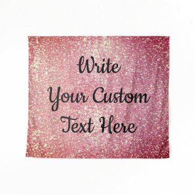 Anniversary Photo Booth Prop Chic Vow Renewal 50th Tapestry