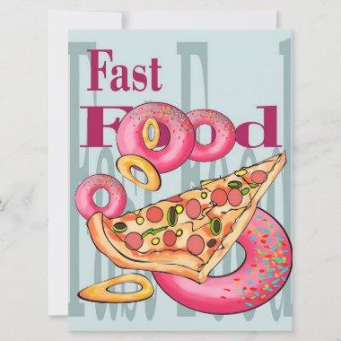 Announcements Invite | Fast Food