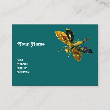 ANTIQUE DRAGONFLY JEWEL ,Green Business Invitations