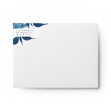 Antique Japanese Cherry Blossoms Return Address Envelope