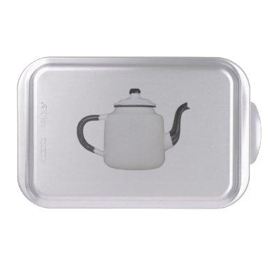 Antique teapot cake pan