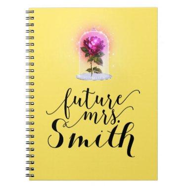 ANY COLOR Enchanted Storybook Red Rose Future Mrs. Notebook