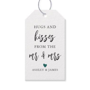 Any Color Hugs and Kisses from the Mr and Mrs Gift Tags