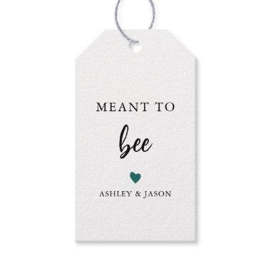 Any Color Meant to Bee Honey Gift Tag, Wedding Gift Tags